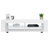 White High Gloss TV Unit Cabinet Stand LED Shelves Storage Furniture Living Room