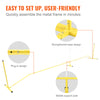 22FT Regulation Size Portable Pickleball Net System for Indoor Outdoor