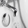 Victorian Chrome Bathroom Sink Twin Tap Bath Filler Shower Mixer Basin Mixer Set
