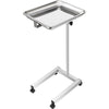 VEVOR Mayo Stand Mayo Traywith Adjustable Height 32-51in for Laboratory Salon