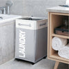 Folding Large Rolling Laundry Basket with Wheel Dirty Clothes Hamper Storage Bin