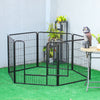 6 Panel Puppy Pen Pet Dog Playpen Rabbit Fence Enclosure Run Cage Indoor Outdoor