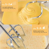 7-Speed Electric Food Stand Hand Mixer Bowl Cake Dough Hook Whisk Beater UK PLUG