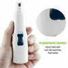 Electric Pet Nail Grinder Safe Claw Grooming Trimmer Dog Cat Paws Clipper Tools