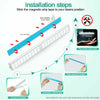 Wireless LED PIR Motion Sensor Closet Lights USB Rechargeable Light Strip Lamp