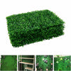 6x Plant Artificial Mat Greenery Wall Hedge Grass Fence Foliage Panel Decor