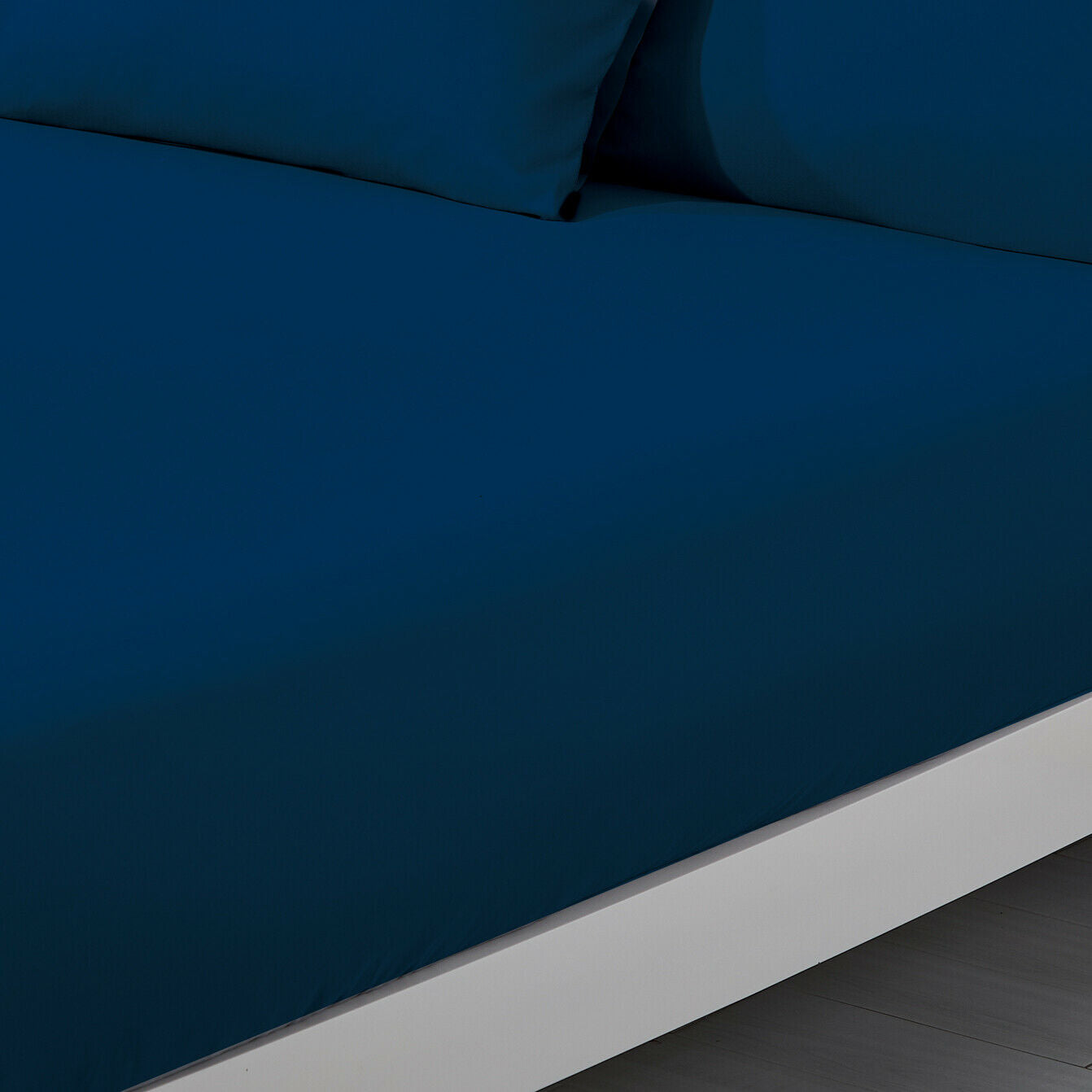 Plain Duvet Cover & Pillowcase Reversible Bedding Set or Fitted Sheet