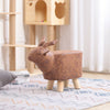 Animal Ottoman Footstool Padded Cushion Pouffe Stool Rest Children Toy Kid Chair
