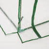 Tunnel Greenhouse Grow House Steel Frame PE Transparent 200x100x80 cm
