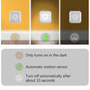 LED Motion Sensor Light Wireless PIR Cabinet Stair Lamp Magnetic Night Lights UK