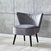 Occasional Dining Chair Sofa Chair Living Room Bedroom Fireside Wing back Grey