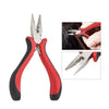 Hair Extensions Pliers Hook Tool Kit For Micro Ring Loop with 100 Silicone Beads