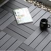 11pcs Interlocking Decking Tile Balcony Patio Garden Flooring Mat 1m² Coverage