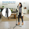 Professional Boom Microphone Mic Stand Holder Adjustable With 2 Free Clips