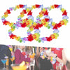 Garlands Hawaiian Flower Necklace 20/36/50 Lei Pack of Flower Beach Party Decor