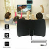 HDTV Digital TV Antenna Indoor Aerial HD Freeview Signal Thin 100 Mile UK New