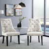 Set of 2/4 Crushed Velvet Knocker Dining Chairs Home Kitchen Restaurant Chair
