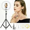 10" LED Ring Light With 1.3M Stand for Tiktok Youtube Makeup Video Phone Selfie