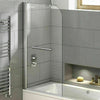 Bath Shower Screen 180 Pivot 6mm Glass Over Bath Screen 2 4 5 Fold Door Panel