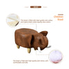Animal Ottomans Footstools Padded Cushion Pouffe Stool Rest Children Toy Gift