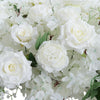 100cm Artificial Rose Hydrangea Garland Wedding Arch Door Hanging Flower Row