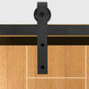 10FT Sliding Barn Wood Door Kits Carbon Steel Hardware Closet Set Double Door
