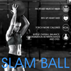 5KG Slam Ball No Bounce Easy Grip Fitness Bootcamp Crossfit Boxing Strength Gym