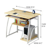 Home Office Computer Desk Study Writing Table PC Workstation Shelf Furniture UK