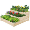 3 Tiered Raised Elevated Garden Bed Planter Box Kit for Vegetable Outdoor Garden