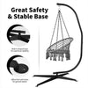Heavy Duty Garden Hanging Chair Hammocks Swing Egg Chair Pole Frame Stand Only