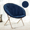 Folding Camping Chair PADDED MOON CHAIRS Garden Outdoor Festival Round Camping