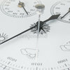3In1 130mm Thermometer Hygrometer Barometer Weather Station Wall Mount Hanging