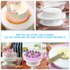 28cm 360 Rotating Cake Turntable Baking Kitchen Icing Decorating Stand Revolving