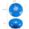 6 Inch 8 Notes Steel Tongue Drum Handpan Hand Drums Tankdrum with Drum Mallet UK