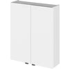 Fusion Wall Unit 500mm Wide - Gloss White