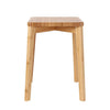Wooden Stacking Stool Kitchen Breakfast Pub Bar Stool Table Side Chair & 4 Legs