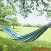 Premium Garden Camping Canvas Hammock Lightweight Hang Bed Outdoor Travel Swing