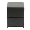 Black Chest of Drawers Bedside Table Side Corner Table Cabinet Drawers Bedroom