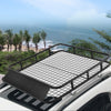 Steel Cargo Roof Rack Basket Truck Cars Top Luggage Carrier 75kg Weight Capacity