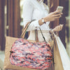 UK Folding Shoulder Shopping Handbag Luggage Reusable Beach Storage Travel Bag
