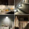 Wireless 6LED PIR Motion Sensor Closet Lights Night Light Cabinet Stair Lamp