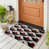 Non Slip Dirt Trapper Washable Door Mat Long Inside/Outside Door Matt Welcome