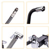 Kitchen Sink Mixer Taps 360° Swivel Spout With Pull Out Spray Faucet & 2 Hose