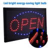 Bright LED Neon OPEN Shop Sign Light Display Sign Window Hanging with Chain UK