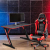 Gaming Desk Computer PC Table Home Racing Workstation Cup Holder Headphone Hook