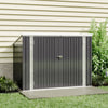 6/7FT XLarge Garden Lockable Storage Bike Tool Shed Box Outdoor Garbage Bin Shed