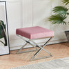 Velvet Dressing Table Stool Bedroom Vanity Makeup Bench Bedroom Chair Piano Seat