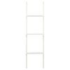 3 TIER WHITE LEANING LADDER WALL SHELF SHELVING/BOOKCASE DISPLAY UNIT