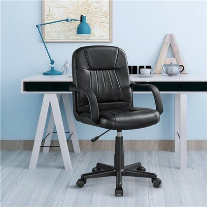 Ergonomic Swivel Office Chair Executive Computer Desk Chair with Wheels