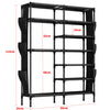 Heavy Duty Industrial Clothes Rail Coat Rack Display Stand Shoe Storage Shelfs
